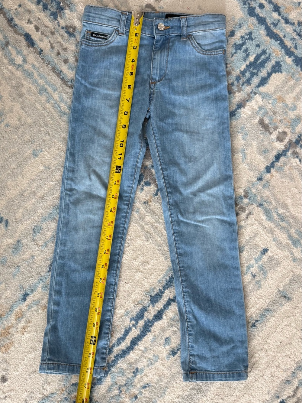 Dolce & Gabbana Light Blue Denim Jeans